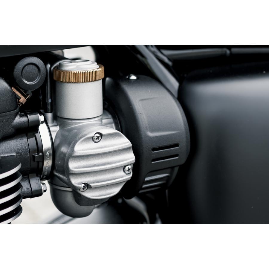 Motone(モートーン) インテークカバー ZEPHYR ブラック ボンネビル T120 MMU578_1