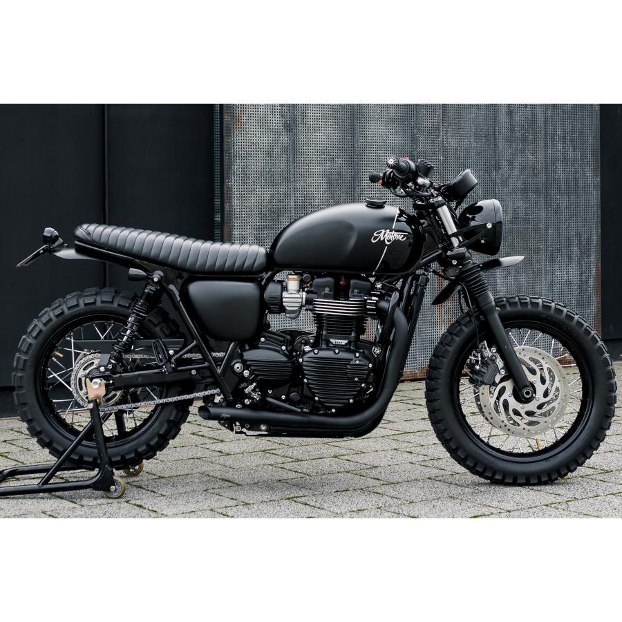 Motone(モートーン) インテークカバー ZEPHYR ブラック ボンネビル T120 MMU578_5