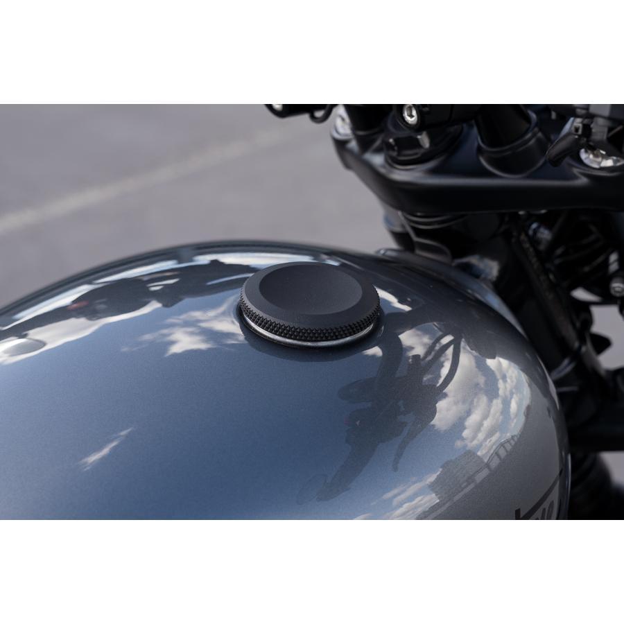 Motone(モートーン) タンクキャップ JETSON ブラック T100/T120