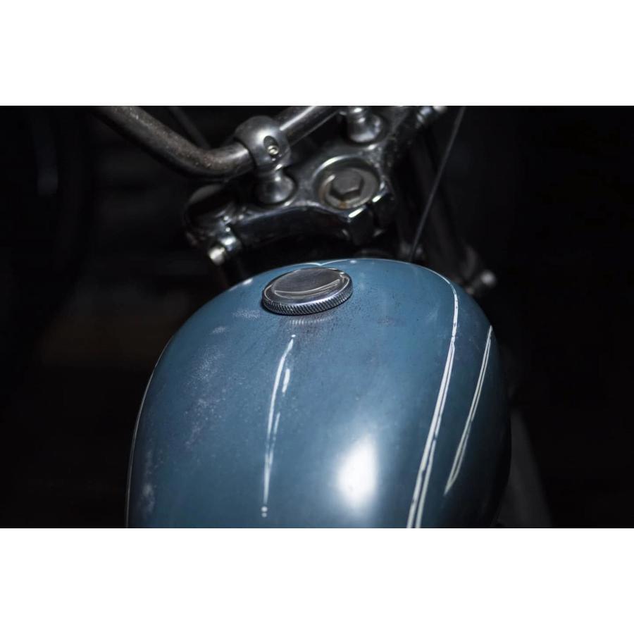 モートーン タンクキャップ JETSON ポリッシュ T100/T120 SpeedTwin900 Scrambler900 MMU654の画像