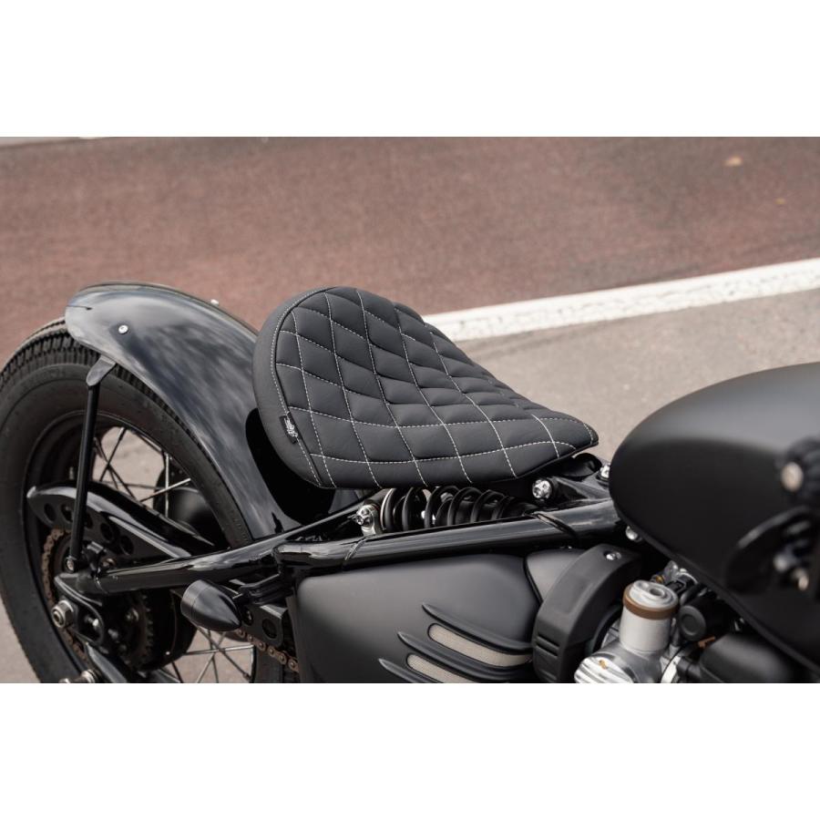 モートーン シート KING COBRA フルダイヤモンドステッチ ブラック