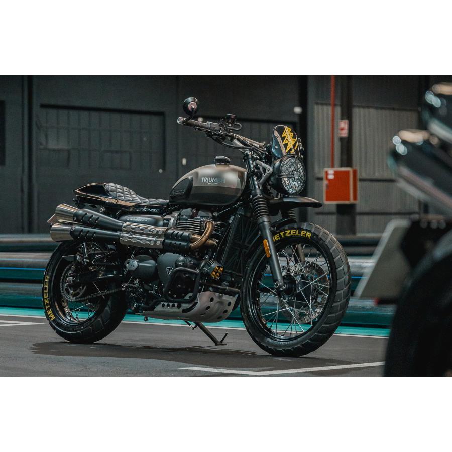 Motone(モートーン) シート STREET TRACKER ブラック T100/T120 Motone(モートーン) シート STREET TRACKER ブラック T100/T120