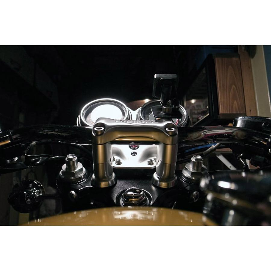 Motone(モートーン) ハンドルライザー 1インチアップ シルバー Motone(モートーン) ハンドルライザー 1インチアップ シルバー