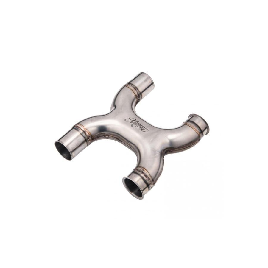 Motone(モートーン) Xパイプ 触媒レスキット ステー無し ステンレス T100/T120 StreetTwin スラクストン ThruxtonR MTE130 | 