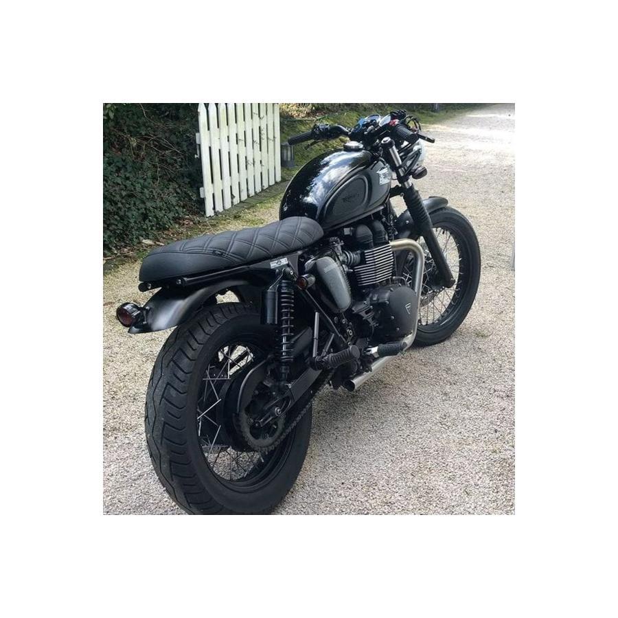 リアフェンダー ブラック テールライト付き Motone(モートーン) リアフェンダー テールライト穴あり ブラック 空冷