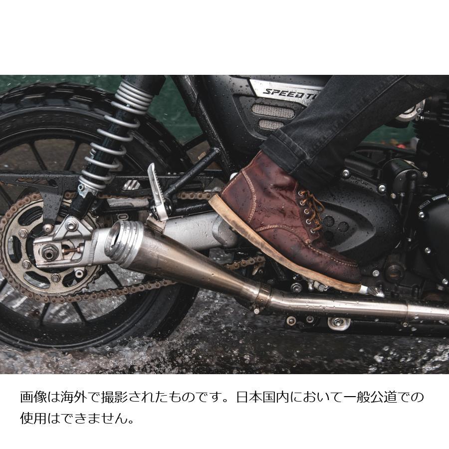Motone(モートーン) スリップオンマフラー SATURN V ブラッシュ