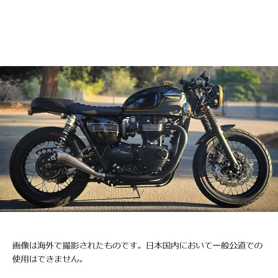 [特価品]モートーン スリップオンマフラー ODIN GPスタイル Bonneville T100/T120 (16-21) MTE173 |  | 03