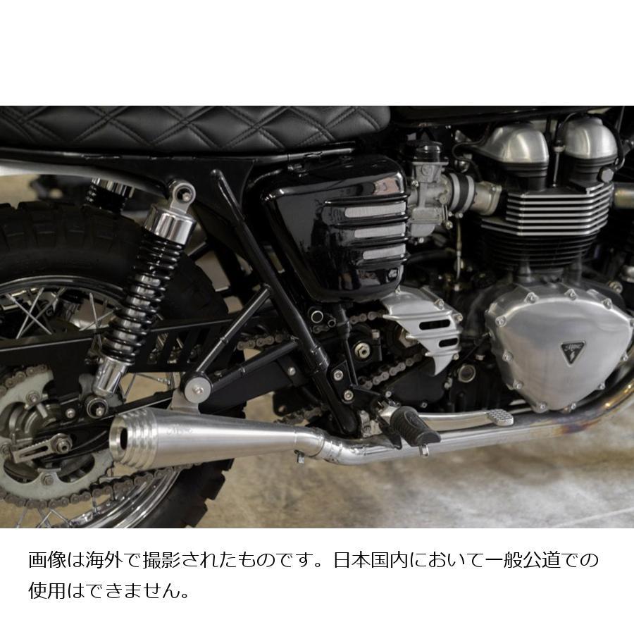 モートーン スリップオンマフラー SATURN V ブラッシュ 空冷