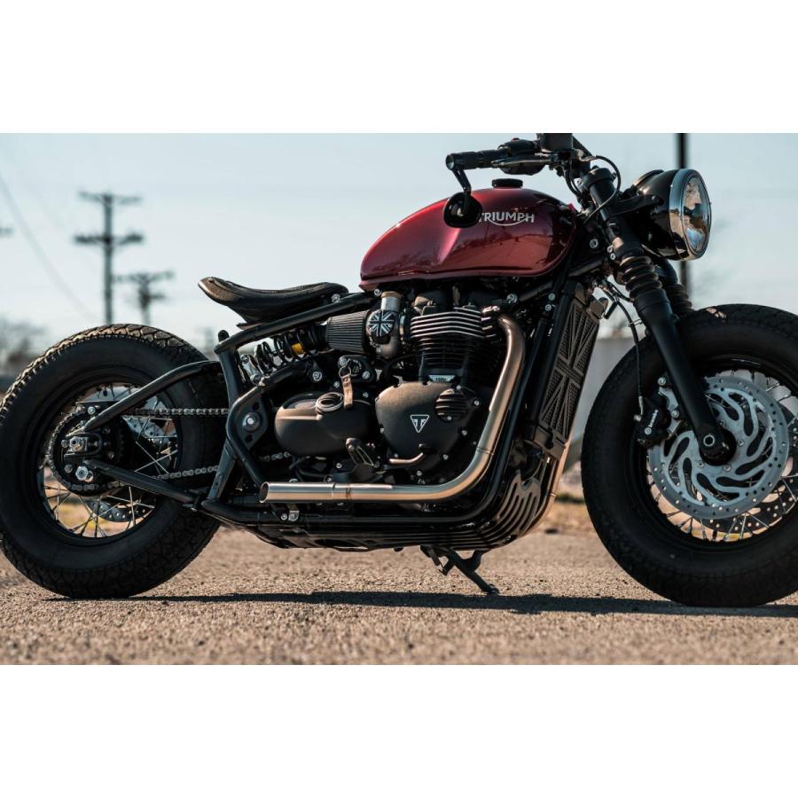 モートーン アンダーガード DEFENDER アルミ ブラック Bonneville