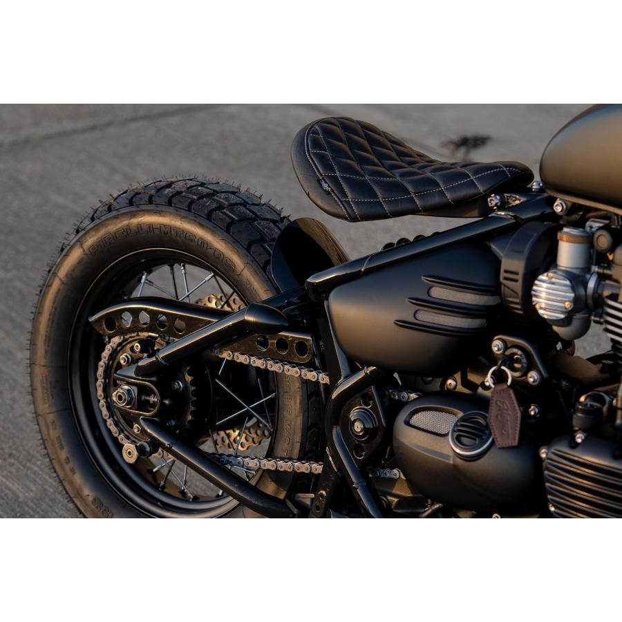 Motone(モートーン) リアフェンダー RAZOR グロスブラック ボンネビル