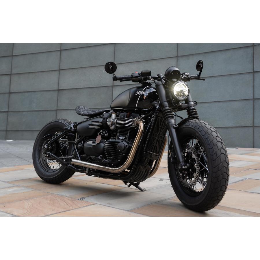 Motone(モートーン) リアフェンダー RAZOR グロスブラック ボンネビル