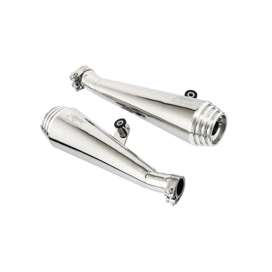 Motone(モートーン) スリップオンマフラー SATURN V ポリッシュ 空冷