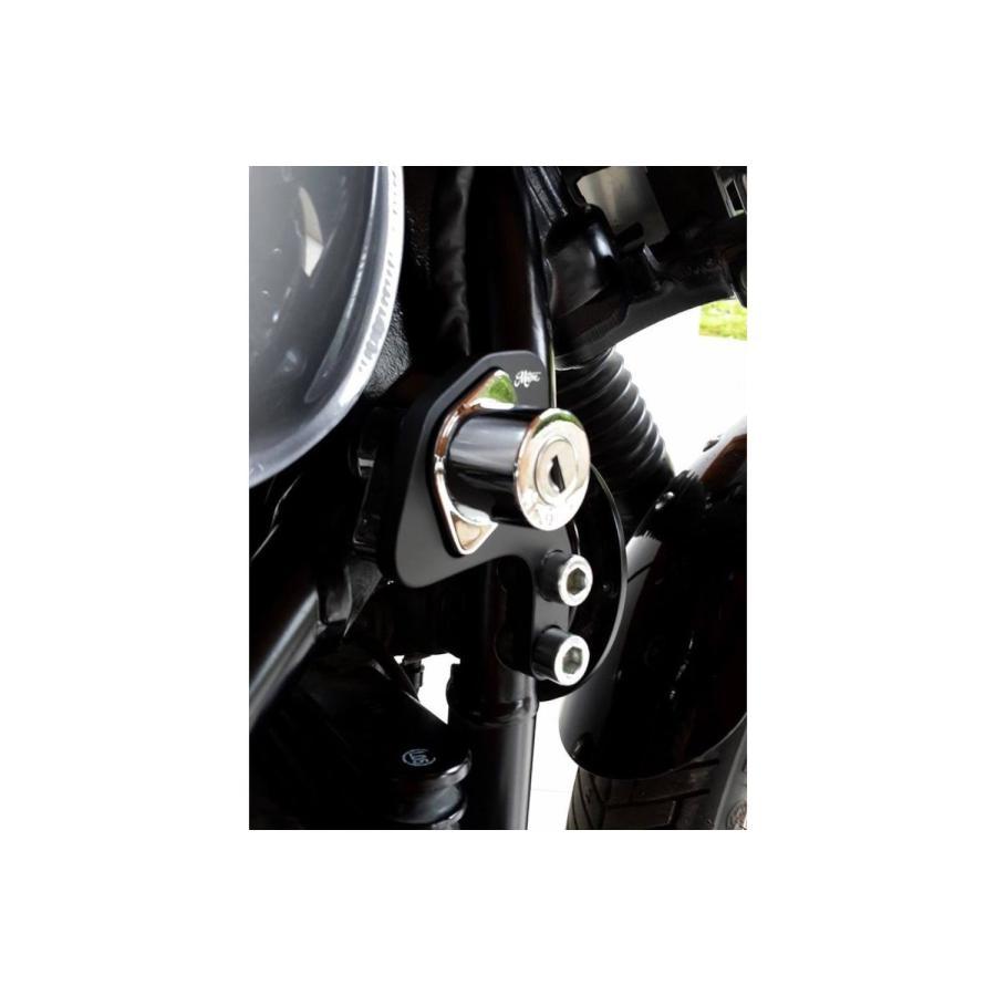 Motone(モートーン) イグニッション移設ステー 右側 空冷 T100 スクランブラー Scrambler スラクストン Thruxton PTS005B-R |  | 02