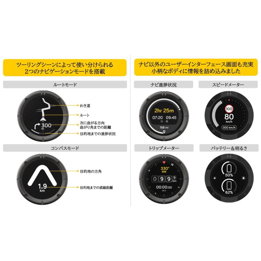 Beeline(ビーライン) ビーラインモト2 Moto2 バイク ナビゲーション