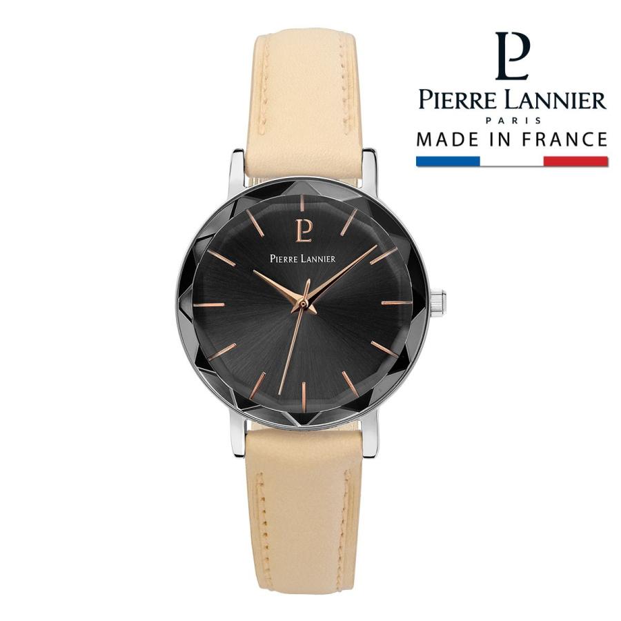 腕時計 レディース ブランド 革ベルト 防水 文字盤 黒 おしゃれ ピエールラニエ マルチプル 丸型 フランス製 時計 プレゼント お祝い 就職 P009m684 ピエールラニエ公式ヤフー店 通販 Yahoo ショッピング