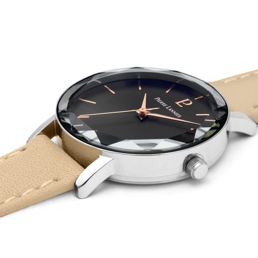腕時計 レディース ブランド 革ベルト 防水 文字盤 黒 おしゃれ ピエールラニエ マルチプル 丸型 フランス製 時計 プレゼント お祝い 入学 就職 母の日 P009m684 ピエールラニエ公式ヤフー店 通販 Yahoo ショッピング