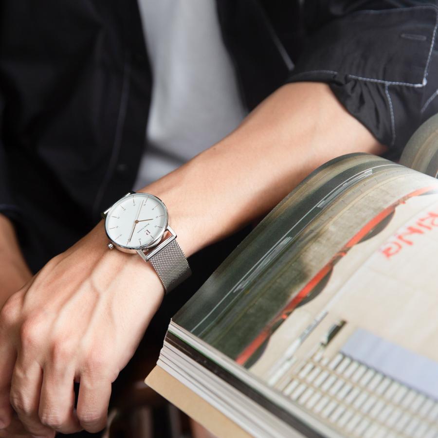 腕時計 メンズ ブランド 金属ベルト 防水 時計 文字盤 白 シンプル 刻印 ピエールラニエ シルバー シティライン ペア プレゼント 就職 祝い 父の日 P2j108 ピエールラニエ公式ヤフー店 通販 Yahoo ショッピング