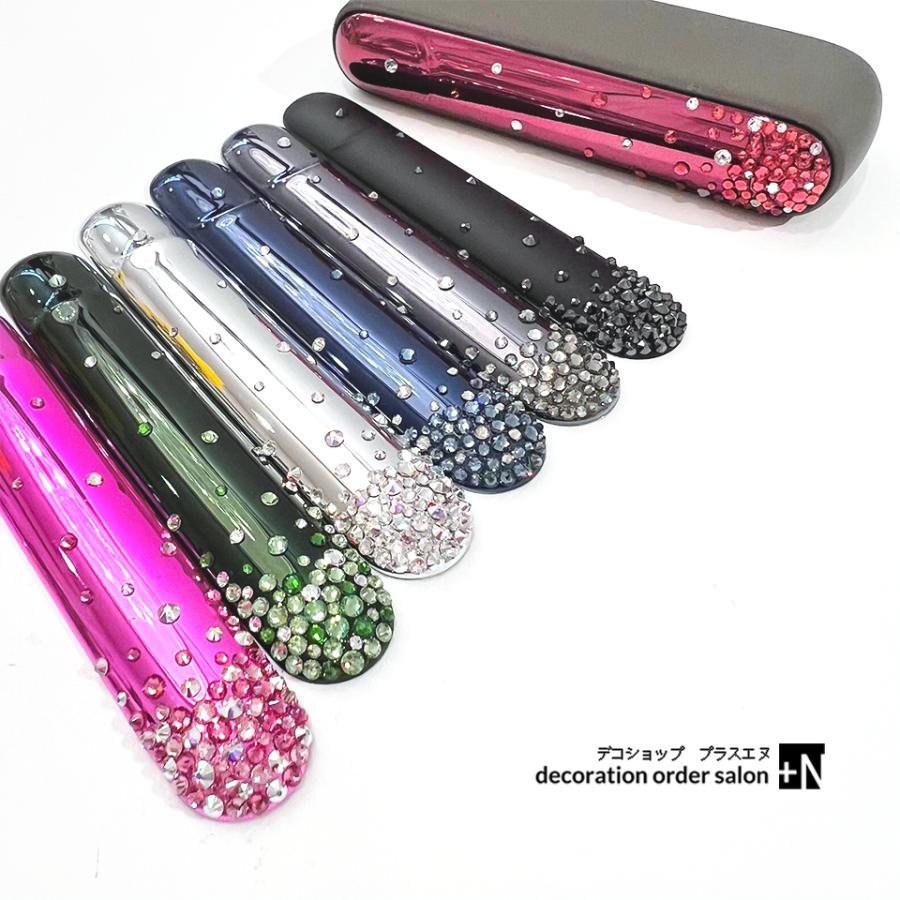 IQOS イルマ i にも対応!!アイコス ドアカバースワロフスキー ライン  