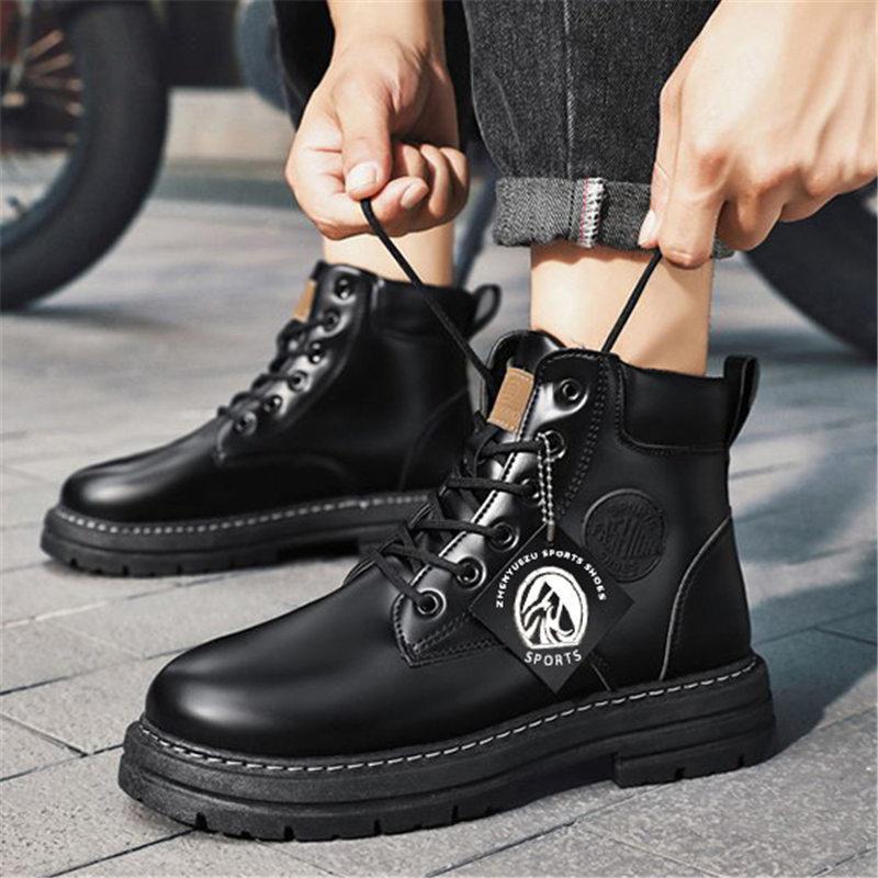 ワークブーツ ショートブーツ メンズ 裏ボア 2type シューズ