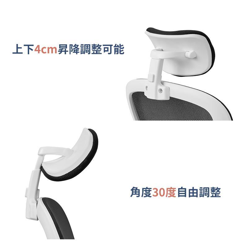 pltstoreオフィスチェア メッシュ 3Dヘッドレスト ハイバック デスクチェア ワークチェア チェア 椅子 腰痛 軽量 昇降 アームレスト 事務椅子 おしゃれ 回転 2年_2