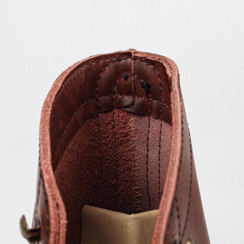 ワークブーツ ブーツ メンズショートブーツ 牛革 アウトドア 靴