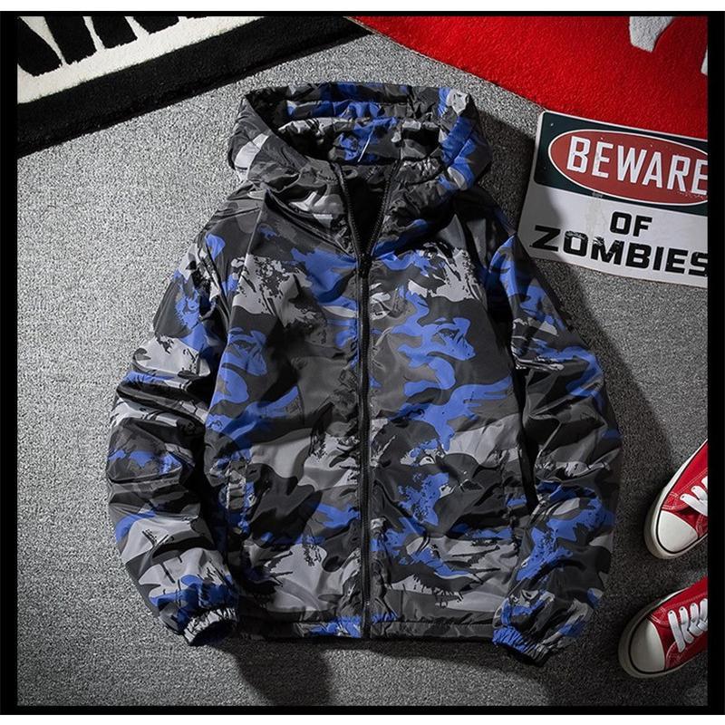 激安 中綿ジャケット メンズ ジャケット 迷彩柄 ダウン風 中綿コート