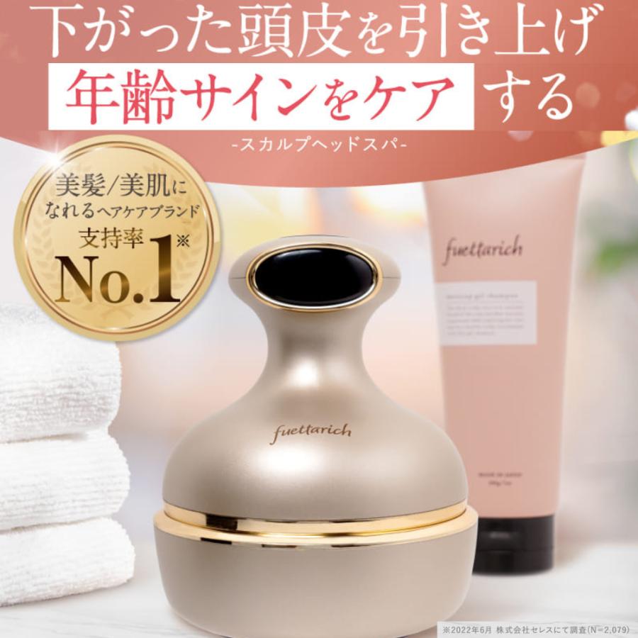 fuettarich フエッタリッチ スカルプ ヘッドスパ ems ブラシ fuettarich フエッタリッチ スカルプ ヘッドスパ ems ブラシ