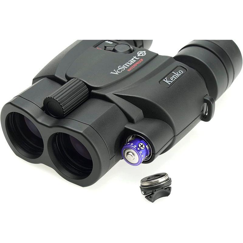 即購入可★ ケンコー 防振双眼鏡 VC Smart 10×30WP 倍率10倍 対物レンズ口径30mm 手振れ補正機能 防水設計 単3型乾電池使用 使用 【RIZ1140183695】(41017円)