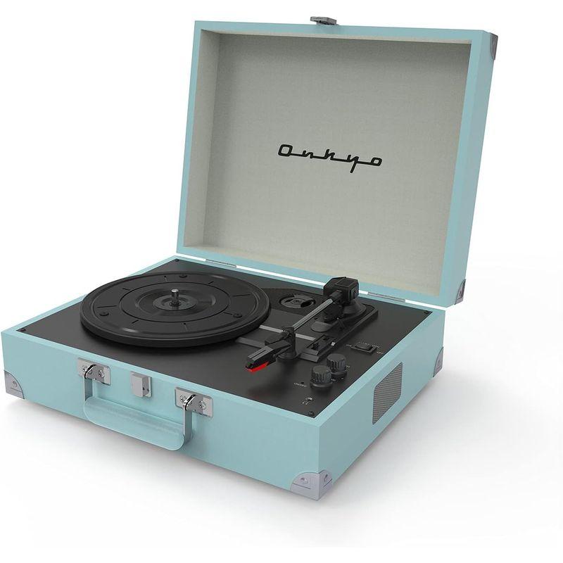 ONKYO レコードプレーヤー Bluetooth対応/ステレオスピーカー内蔵 ソニックブルー OCP-01(LB) レコードプレーヤー Bluetooth対応/ステレオスピーカー内蔵 ソニックブルー OCP LB