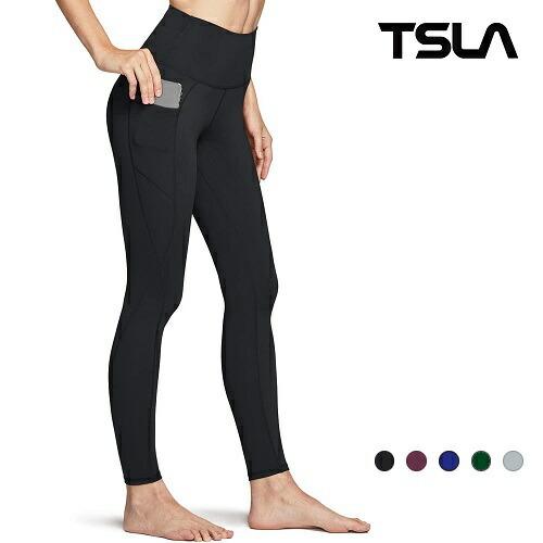 TSLA（テスラ） ヨガウェア ヨガパンツ 9分丈 レディース 吸汗 速乾