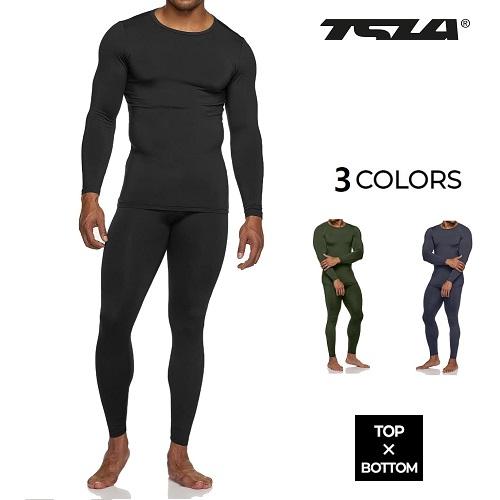 TSLA（テスラ） あったかインナー メンズ 防寒肌着 吸湿保温 伸縮性 秋