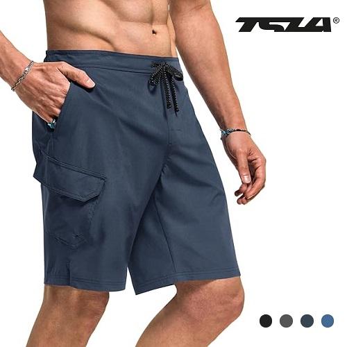 TSLA（テスラ） 水着 サーフパンツ メンズ 夏 UVカット 速乾 海パン