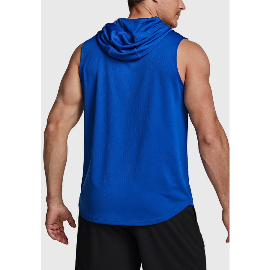 TSLA（テスラ） TESLA タンクトップ メンズ フード付き 3枚セット UV