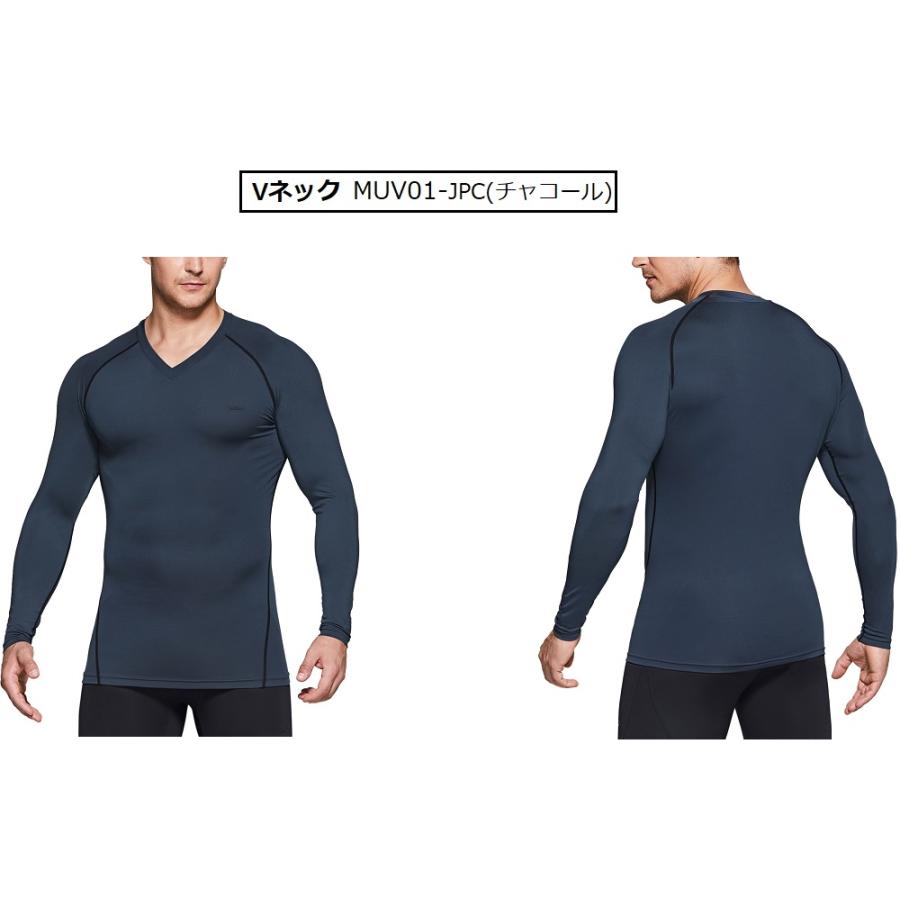 スポーツウェア スポーツ インナー 長袖  UVカット 吸汗速乾  コンプレッションシャツ トレーニング ランニング スポーツ シャツ  テスラ TESLA  MUD11/MUV01 | TSLA | 08