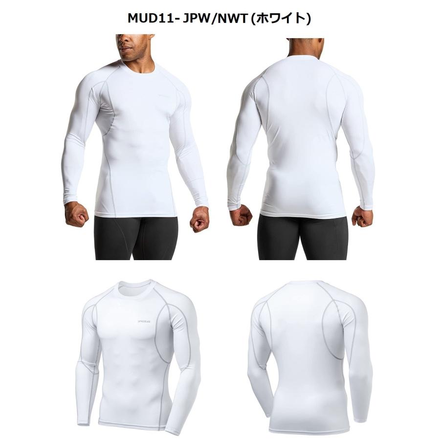 テスラ コンプレッションシャツ スポーツウェア 長袖 コンプレッションインナー UVカット 吸汗速乾 ランニングウェア スポーツ シャツ TSLA MUD11 | TSLA | 05