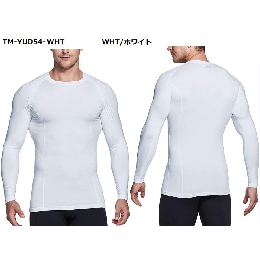 長袖 冬用起毛 メンズ 防寒保温 インナー コンプレッションウェア ラウンドネック スポーツウェアス ポーツ シャツ TESLA テスラ YUD34/40/54 | TSLA | 06