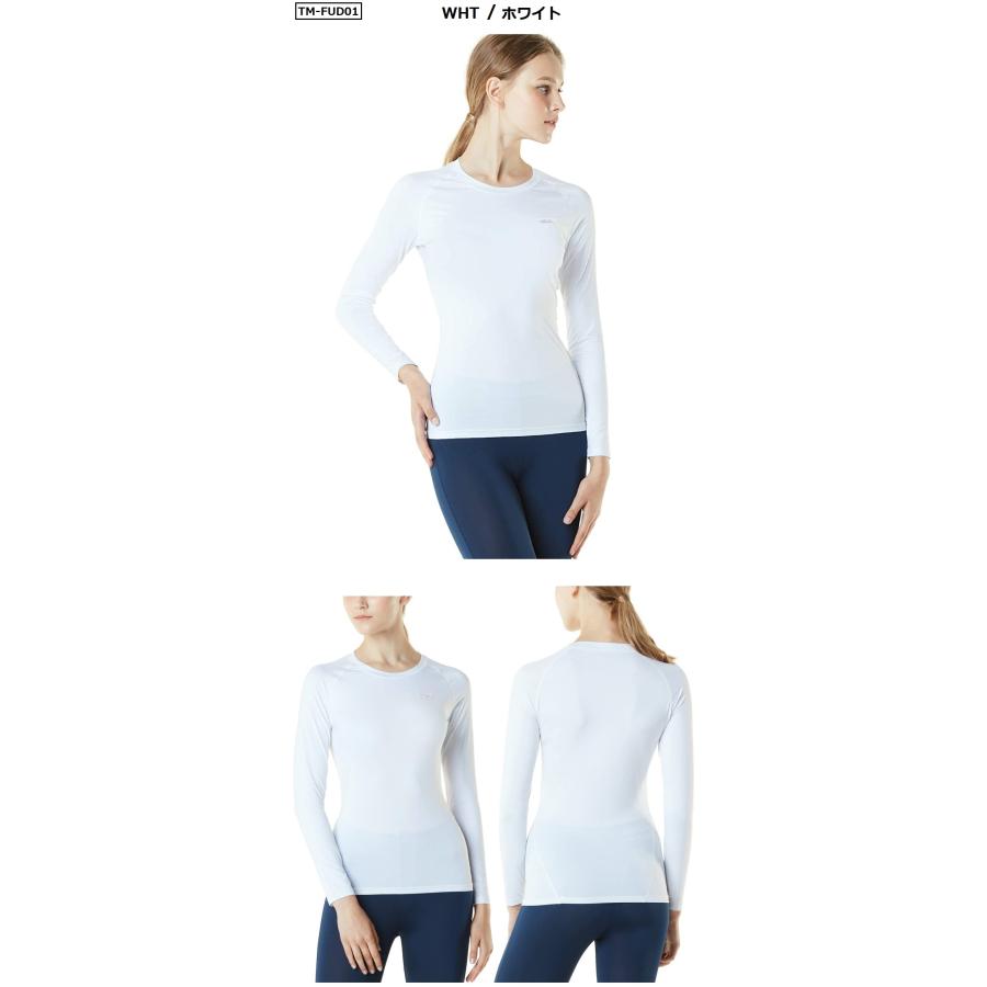 テスラ TESLA スポーツ インナー 長袖 レディース Tシャツ 伸縮性 吸汗速乾 ランニングウェア コンプレッション 機能性 インナー FUD01/FUD11 | TSLA | 11