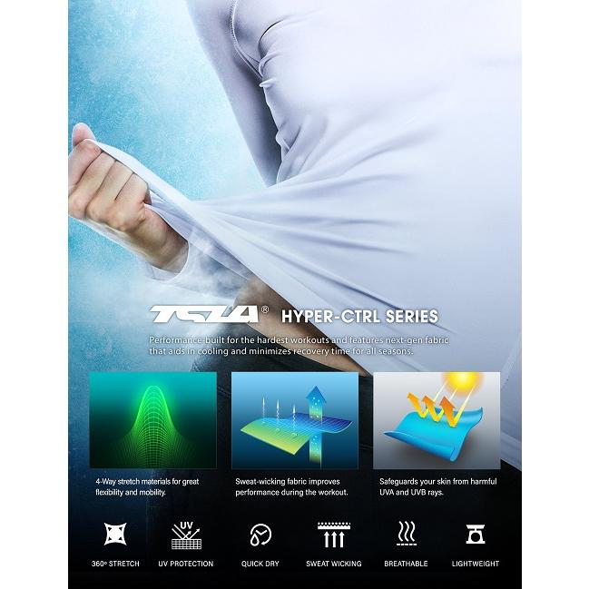 テスラ TESLA スポーツ インナー 長袖 レディース Tシャツ 伸縮性 吸汗速乾 ランニングウェア コンプレッション 機能性 インナー FUD01/FUD11 | TSLA | 12