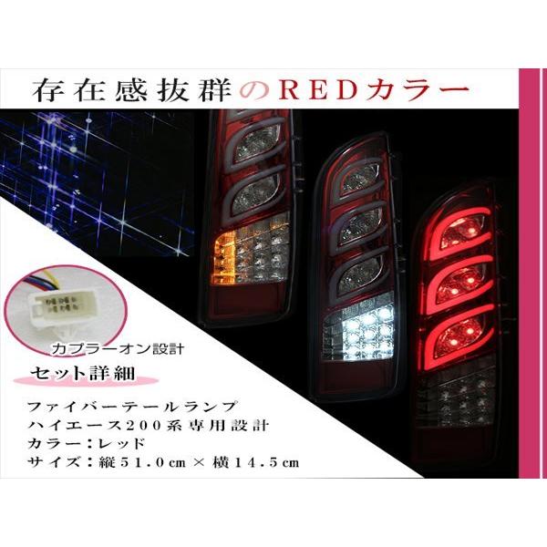 200系 ハイエース 1型 2型 3型 4型 5型 標準車/ワイド車 フルLED