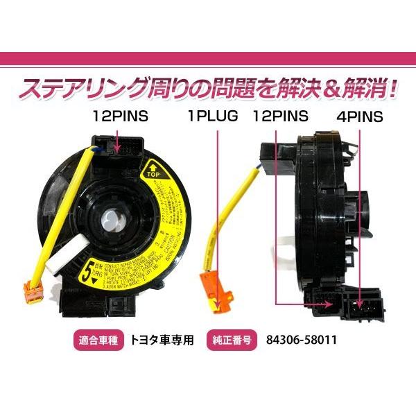 10系 アルファード H14/5〜H20/4 スパイラルケーブル クルコン