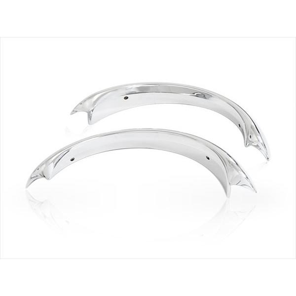 【正規品】 ダイハツ純正部品 L700 ミラジーノ H11.11〜H16.10 メッキ ヘッドランプバイザー 左右セット フロント 取付要領書付き | 