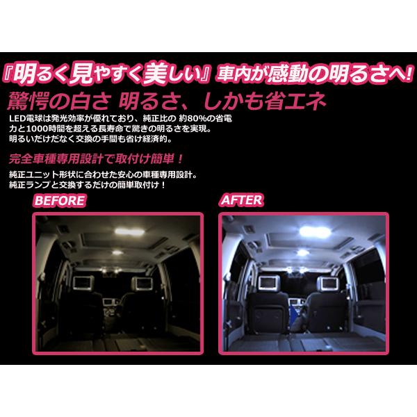 メール便送料無料 シルビア S15 LEDルームランプ 3Pセット 76発 日産