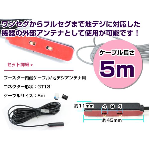 三洋電機/SANYO NVP-DTA19NF 2009年モデル アンテナコード 1本 GT13 
