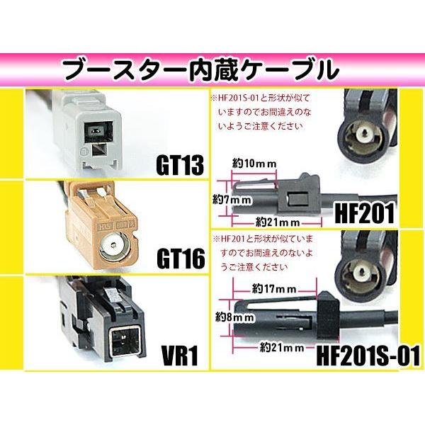 ケンウッドナビ MDV-Z700 2013年モデル アンテナコード 1本 HF201S-01