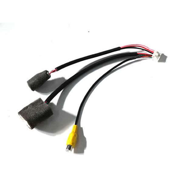 トヨタ純正ナビ NHZN-X62G用 ステアリングスイッチ 映像出力変換ハーネス 12P/20P リアモニター出力 V出力 ビーコン | 