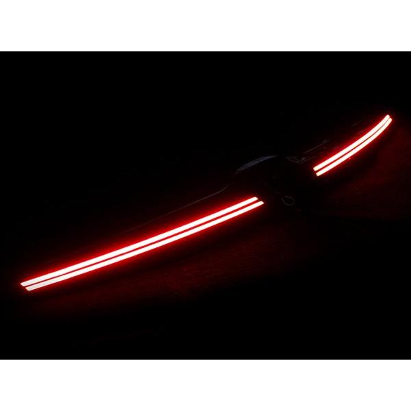 LED ファイバー リア センターガーニッシュ レッドテール