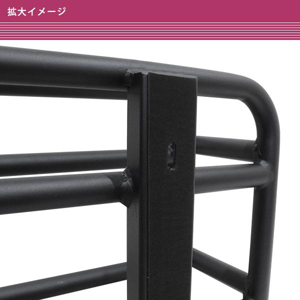 ジムニーjb64 jb74リアゲートキャリア ラック スチール 荷台 新型 ジムニー JB64 ジムニーシエラ JB74 リアゲートキャリア