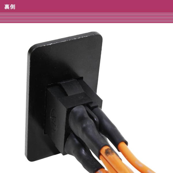 スズキ ジムニー JA11 JA22 移設 ハザードスイッチ マーク