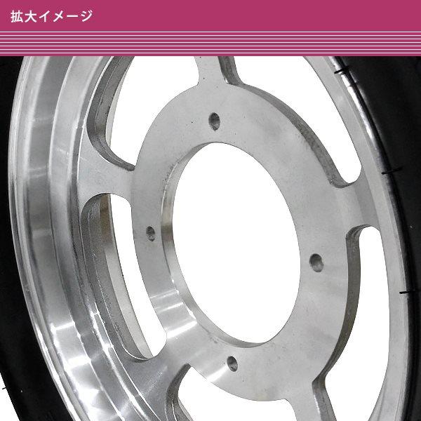 １２インチジャイロキャノピー前タイヤ・ホイール新品 CKカスタム ホイール タイヤ 120/70-12 ジャイロ キャノピー