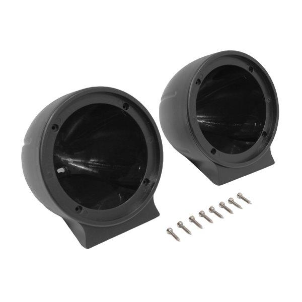 球型チャンバー付き 3.5インチミッドレンジ　スコーカー　3way向け 汎用 ミッドレンジスピーカー 3.5インチ 用 バックチャンバー 2個 強化